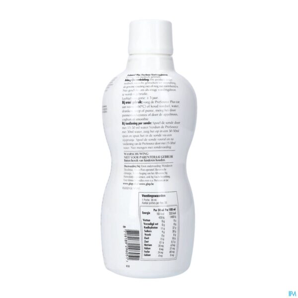 Packshot Prosource Plus Cr Sinaasap. 15g Eiwit/30ml Fl887ml