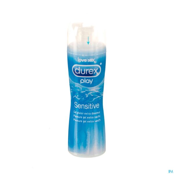 Packshot Durex Play Sensitive Glijmiddel Pompfl 50ml