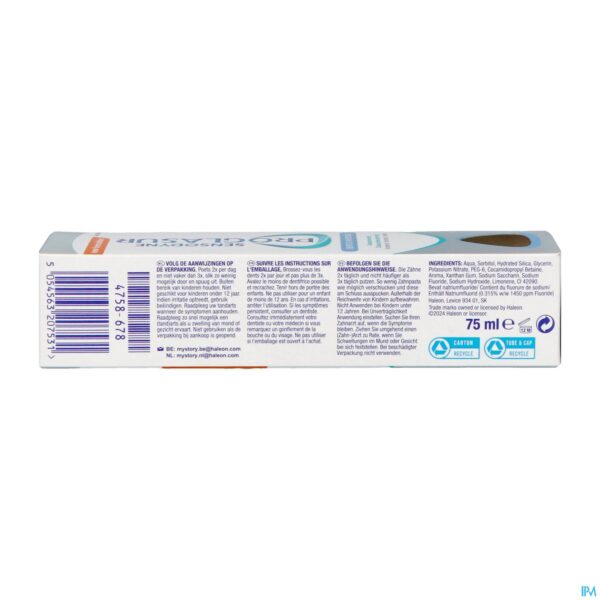 Packshot Sensodyne Proglasur Gentle Whitening Tube 75ml