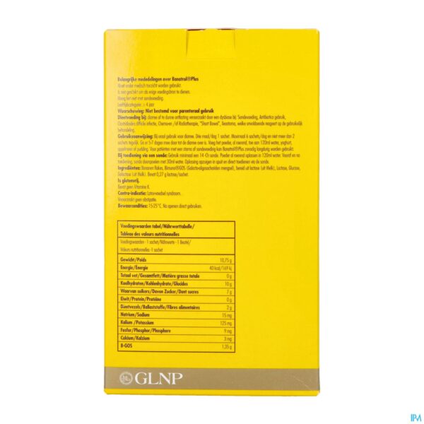Packshot Banatrol Plus Banaan Sach 25x10,75g Packshot Banatrol Plus Banaan Sach 25x10,75g