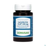 Packshot Lactoferrine Cln 150mg Caps 60 Bonusan