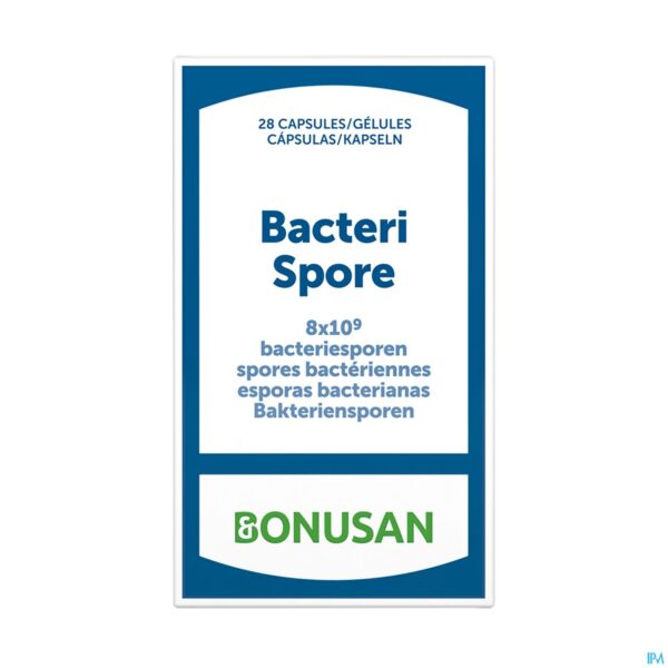 Packshot Bacteri Spore Caps 28 Bonusan Packshot Bacteri Spore Caps 28 Bonusan