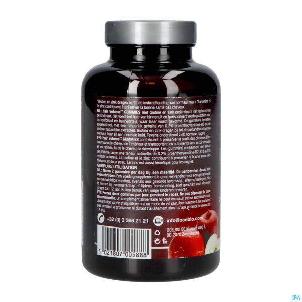 Packshot New Nordic Hair Volume Gummies 60