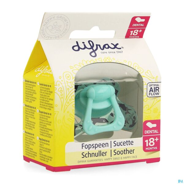 Packshot Difrax Fopspeen Sil Dental Xtr Sterk +18m 342