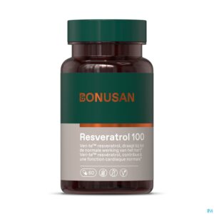 Packshot Resveratrol 100mg Caps 60 Bonusan