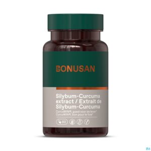Packshot Silybum Curcuma Extrait Caps 60 Bonusan