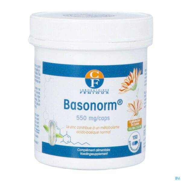 Packshot Basonorm Caps 150