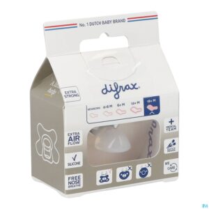 Packshot Difrax Fopspeen Sil Dental Xtr Sterk +18m 342