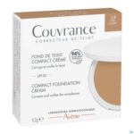 Packshot Avene Couvrance Fond Teint Compact 1.3 Miel 8.5g