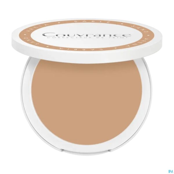 Productshot Avene Couvrance Fond Teint Compact 1.2 Sable 8.5g