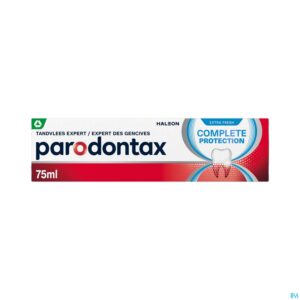 Packshot Parodontax Complete Protection Extra Fresh Tandpasta 75ml