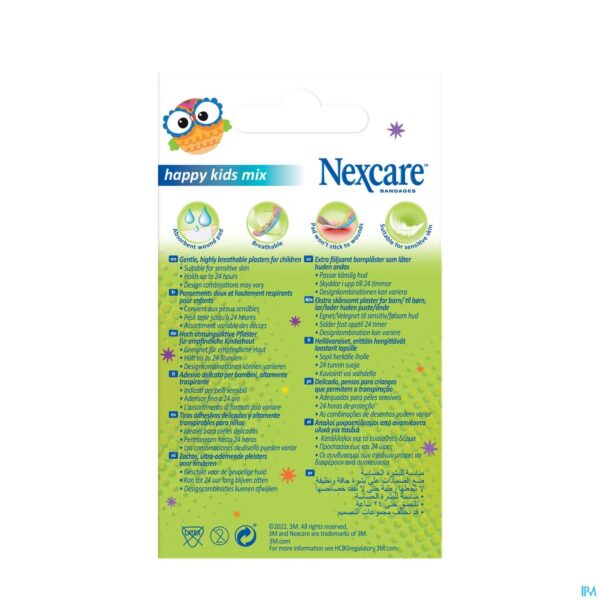 Packshot Nexcare 3m Happy Kids Mix Pleister 50 N3-50-2p