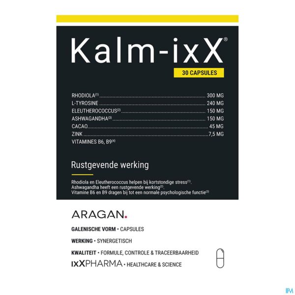 Packshot Kalm Ixx Caps 30