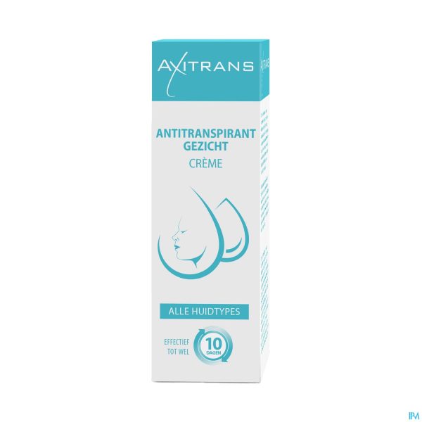 Packshot Axitrans Gezichtscreme Tube 50ml Packshot Axitrans Gezichtscreme Tube 50ml