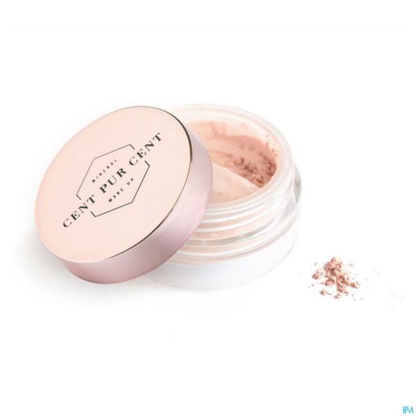 Packshot Cent Pur Cent Mineraal Pdr Rose Tendre 2g