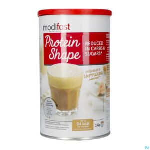 Packshot Modifast Protein Shape Cappuccino Milkshake 420g