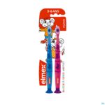 Packshot Elmex Tandenborstel Kind Zacht 3-6jaar Duopack