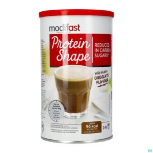 Packshot Modifast Protein Shape Chocolate Milkshake 420g