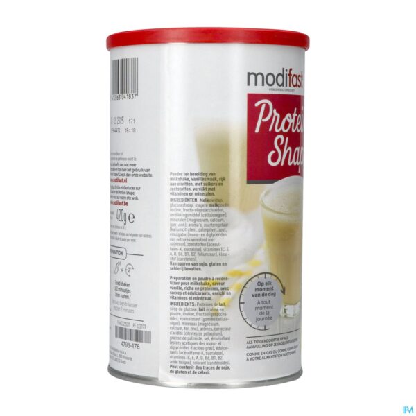 Productshot Modifast Protein Shape Vanilla Milkshake 420g