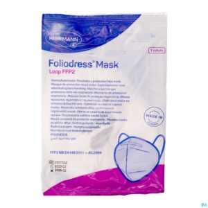 Packshot Foliodress Masque Loop Fpp2