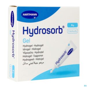 Packshot Hydrosorb Gel Steril 8g 5 9008310