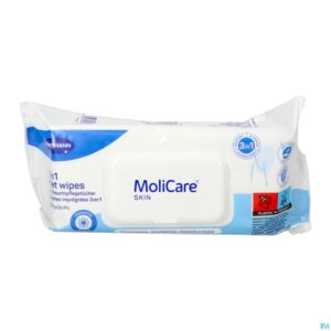 Packshot Molicare Skin 3in1 Wet Wipes 50 9950960
