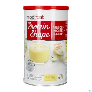 Packshot Modifast Protein Shape Vanilla Pudding 405g