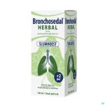 Packshot Bronchosedal Herbal Siroop Suikervrij 100ml