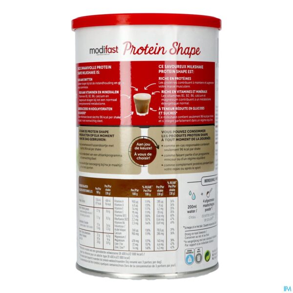 Packshot Modifast Protein Shape Chocolate Milkshake 420g