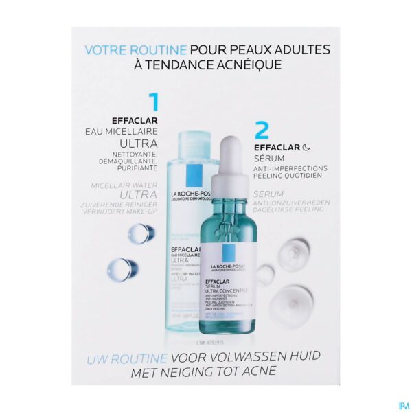 Packshot Lrp Effaclar Serum 30ml+eau Micel. 50ml Gratis Packshot Lrp Effaclar Serum 30ml+eau Micel. 50ml Gratis
