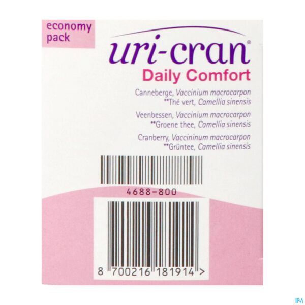 Packshot Uri-cran Daily Comfort Tabl 120