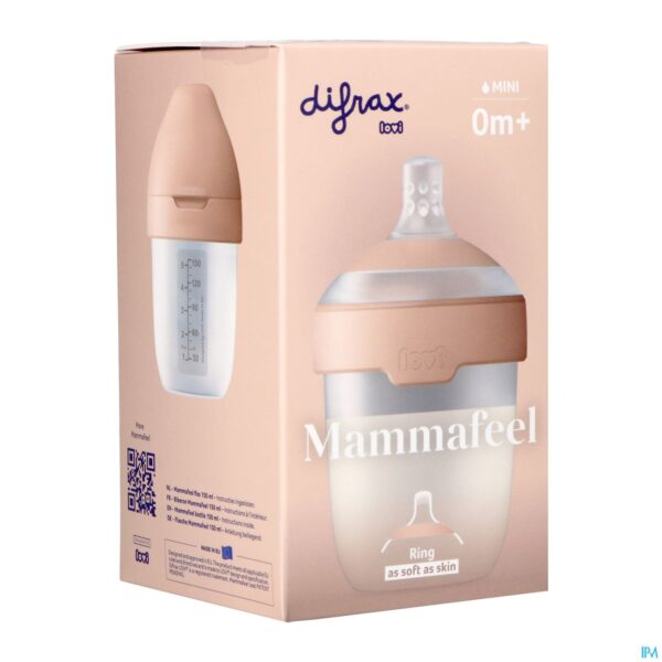 Packshot Difrax Mammafeel Zuigfles 150ml