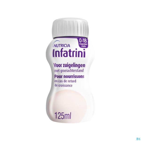 Packshot Infatrini 0-18m Fl 125ml Packshot Infatrini 0-18m Fl 125ml
