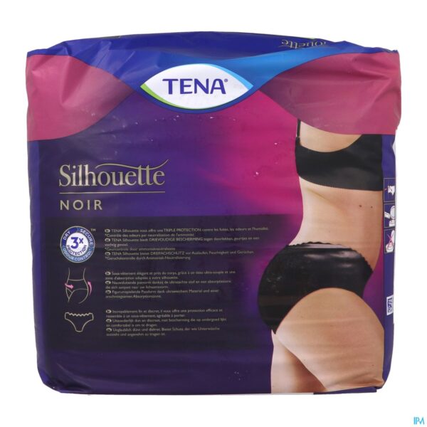 Packshot Tena Silhouette Plus Noir Lage Taille M 12 780203