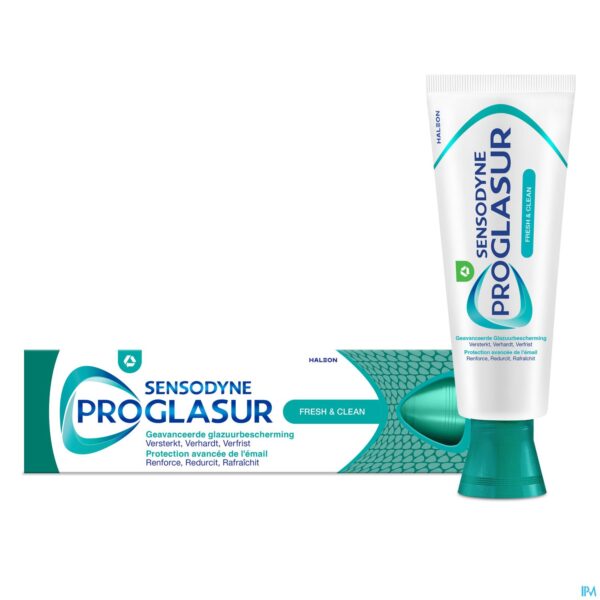 Packshot Sensodyne Proglasur Fresh & Clean Tube 75ml