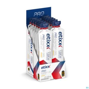Packshot Etixx Double Carb Energ.gel Line+caff.mango12x60ml
