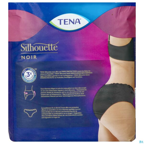 Packshot Tena Silhouette Plus Noir Lage Taille l 10 780223