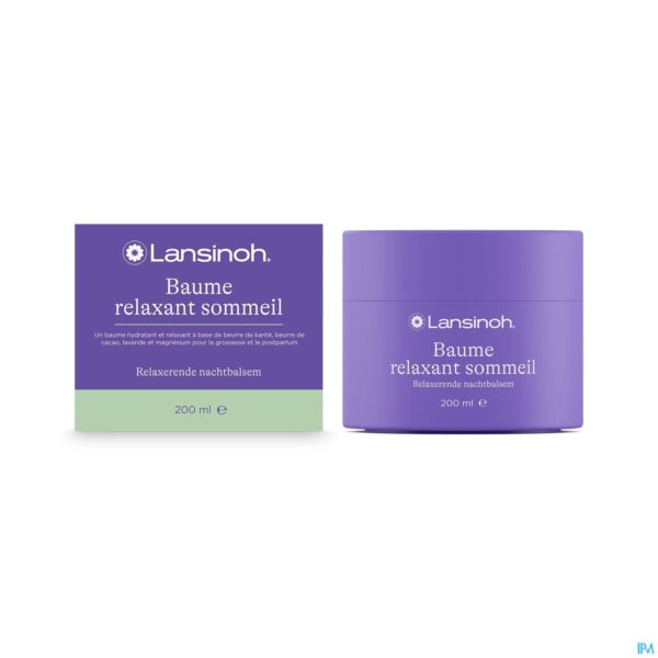 Productshot Lansinoh Relaxarende Nechtbalsem Pot 200ml