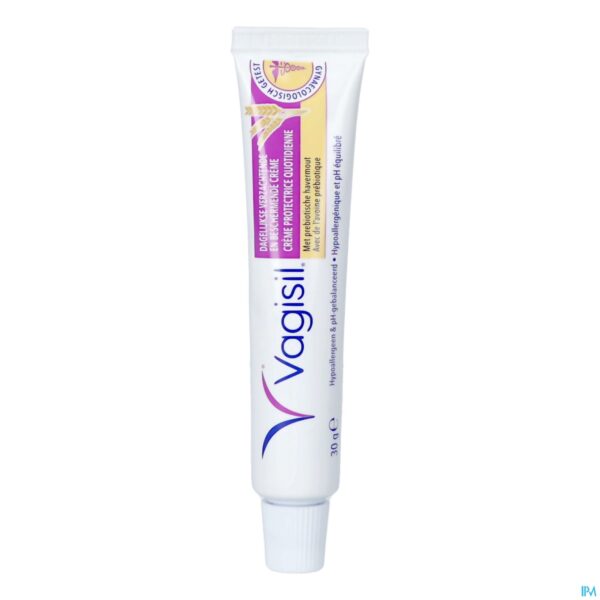 Productshot Vagisil Dagelijkse Verzachtend&becherm.cr Tube 30g