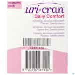 Packshot Uri-cran Daily Comfort Tabl 120