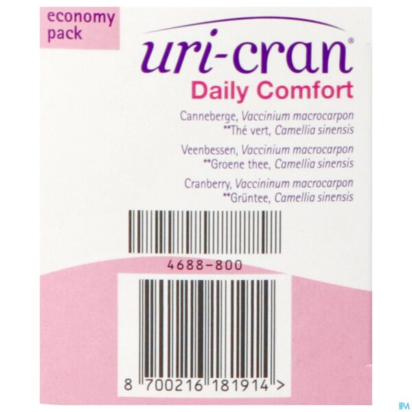 Packshot Uri-cran Daily Comfort Tabl 120