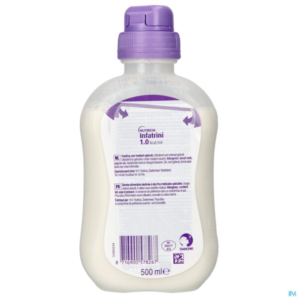 Packshot Infatrini 0-18m Fl 500ml Packshot Infatrini 0-18m Fl 500ml