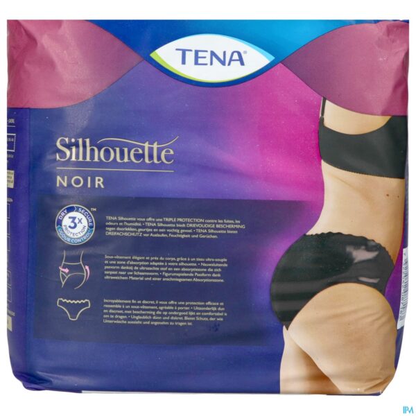 Packshot Tena Silhouette Plus Noir Lage Taille M 12 780203