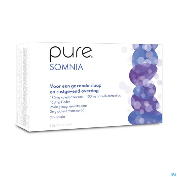 Packshot Pure Somnia V-caps 30