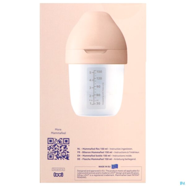 Packshot Difrax Mammafeel Zuigfles 150ml