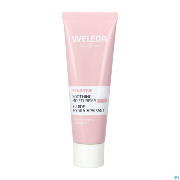 Productshot Weleda Sensitive Hydraterend Gezichtscr Light 30ml