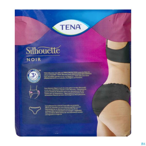 Packshot Tena Silhouette Plus Noir Lage Taille l 10 780223