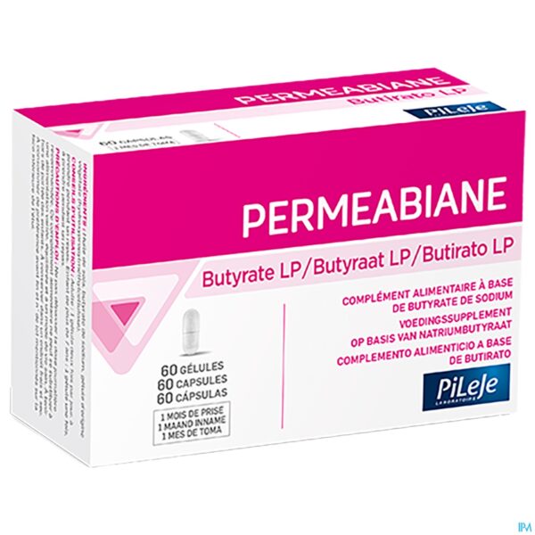 Packshot Permeabiane Butyraat Lp Caps 60