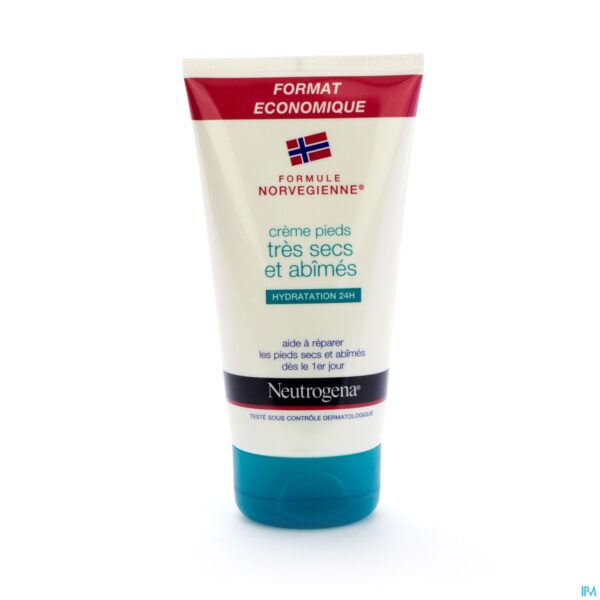Packshot Neutrogena N/f Voetcreme Zdh 100ml+50ml Promo