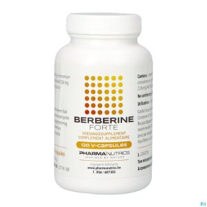Packshot Berberine Forte V-caps 120 Pharmanutrics